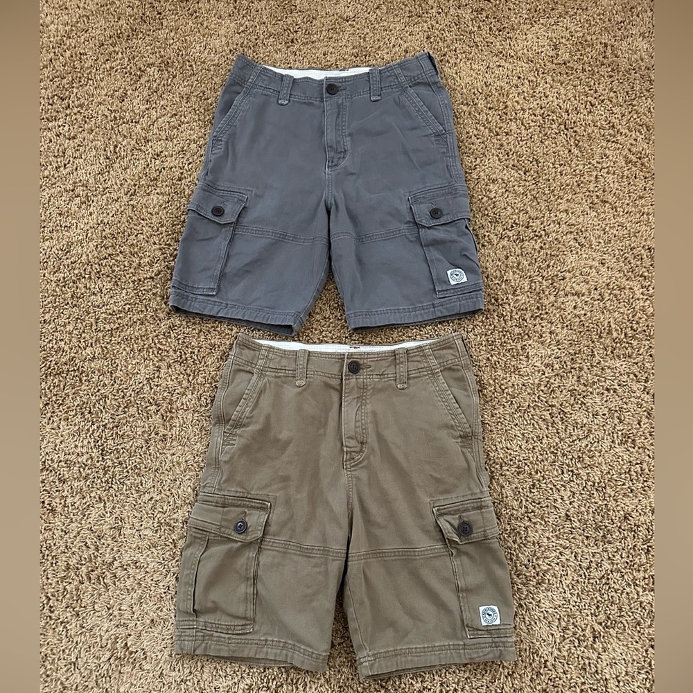 Abercrombie Kids Cargo Shorts Lot